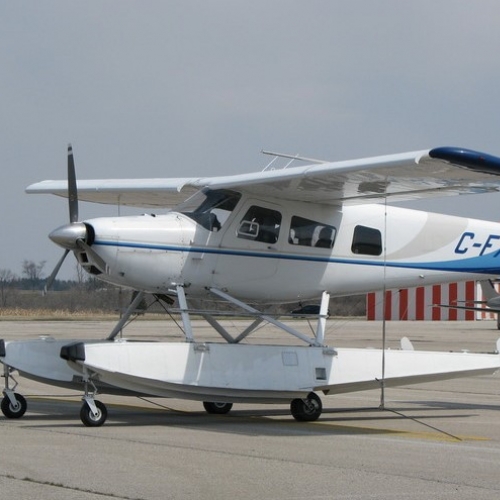 This plane sat in Brantford, Ontario for many years until sold to a Russian buyer who smashed it up shortly after taking delivery.
