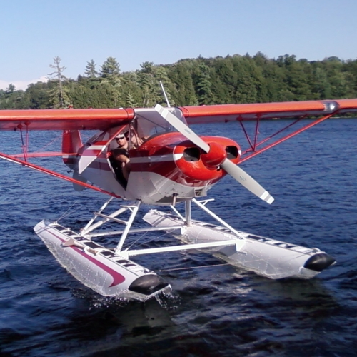 This is an awesome plane for float training